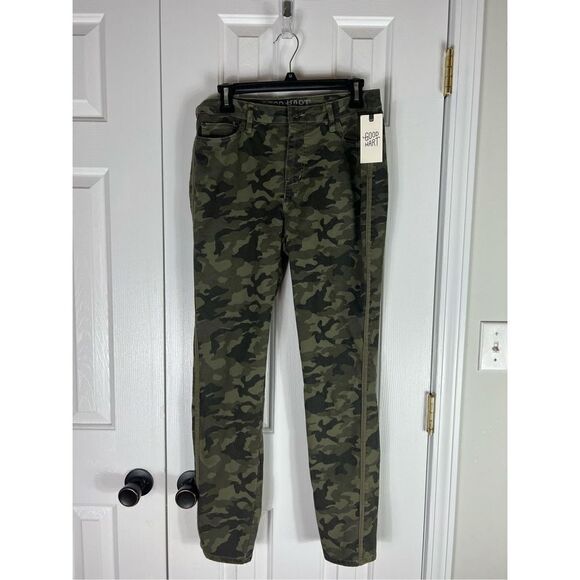 NWT Good Hart Matilda Jane Camo Pants Size 10 - Picture 1 of 4
